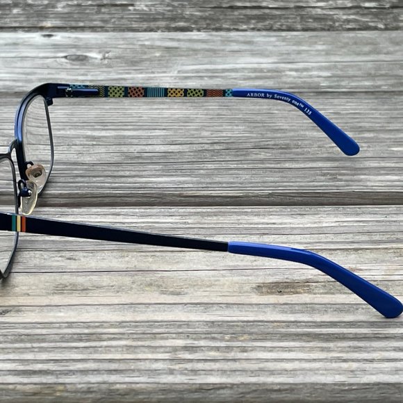 Arbor by Seventy one Eyeglasses BLUE Glasses 135 5 - Picture 11 of 12